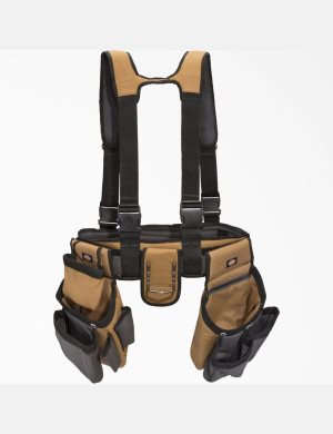Dickies 4-Piece Carpenter's Rig Marrom | FGWSCT963