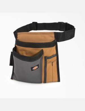 Dickies 5-Pocket Trabajo Apron with Pouch Marrom | UNHQYK208