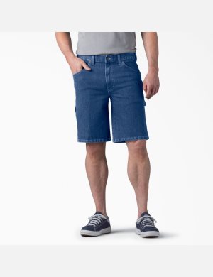Dickies Active Cintura Denim Carpenter Shorts Azules Azules | SZGLDT497