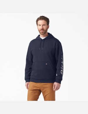 Dickies Agua Repellent Logo Sleeve Azul Marino | WAYQPT305