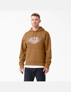 Dickies Agua Repellent Tri-Color Logo Marrom | DFNRMW376