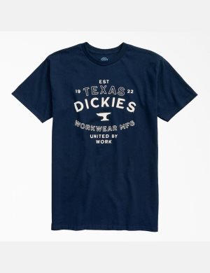 Dickies Anvil Estampados Azul Marino Azules | KHOXAQ531