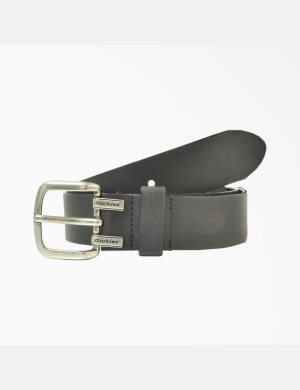 Dickies Big & Altos Cuero Cut Edge Logo Negros | ANQGTS015