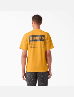 Dickies Calle Utility Estampados Amarillos | CRAKOP541