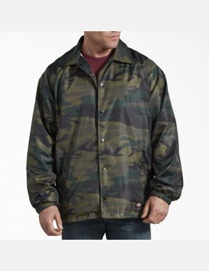 Dickies Camo Coaches Verdes Camuflados | RLMPBE910