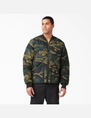 Dickies Camo Diamond Verdes Camuflados | OGEIHZ326