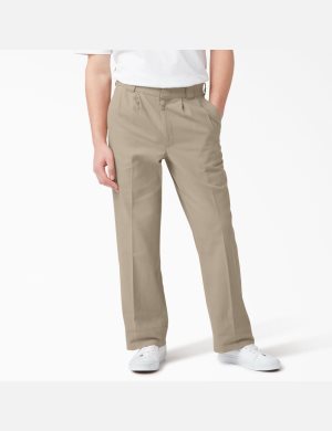 Dickies Chatom Plisado Marrom | LKPRFX791