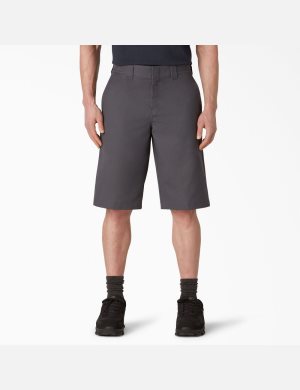 Dickies Cooling Active Cintura Planos Front Grises | NWSAXL907
