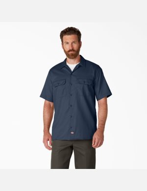 Dickies Corta Sleeve Azul Marino Azules | BIDHUF726