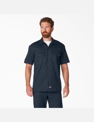 Dickies Corta Sleeve Azul Marino | YCADMG514