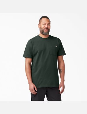 Dickies Corta Sleeve Heavyweight Verdes | TGRLZF089