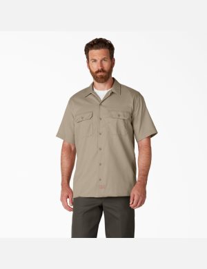 Dickies Corta Sleeve Marrom | VIUDZP891