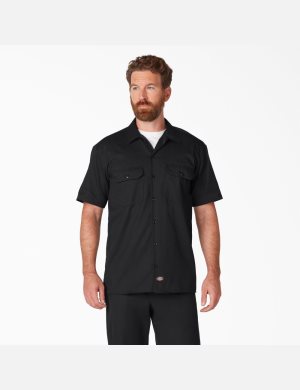 Dickies Corta Sleeve Negros | CUHEZM384