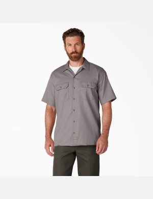 Dickies Corta Sleeve Plateados | OSMULP724