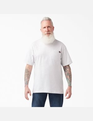 Dickies Corta Sleeve Pocket Grises | IYFUEJ809