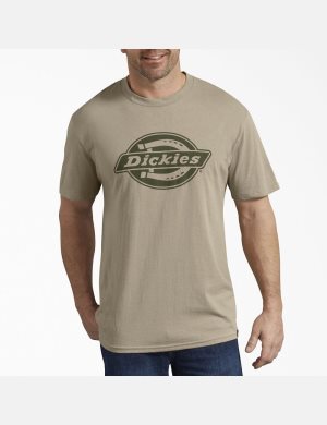 Dickies Corta Sleeve Relaxed Fit Estampados Marrom | GSIECU761