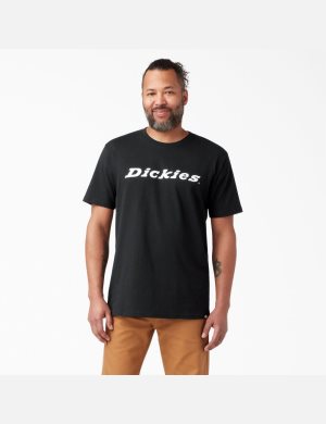 Dickies Corta Sleeve Relaxed Fit Icon Estampados Negros | HMWNOV762