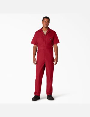 Dickies Corta Sleeve Rojos | GYVBNT135