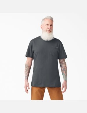 Dickies Corta Sleeve Two Packs Grises | NGUOVY609