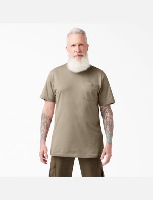 Dickies Corta Sleeve Two Packs Marrom | IXJOTE283