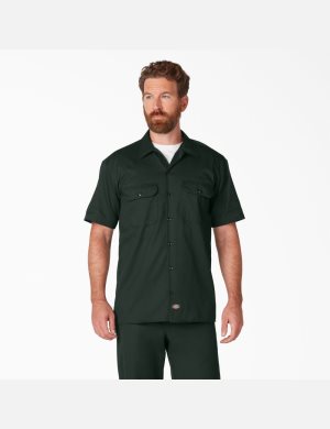 Dickies Corta Sleeve Verdes | SMZOLD685