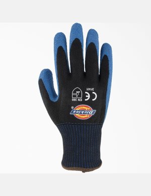 Dickies Crinkle Latex Coated Trabajo Negros | WNAYGF950