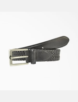 Dickies Cuero Braided Negros | LSXBKQ921