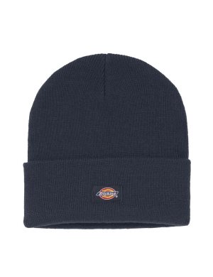 Dickies Cuffed Knit Azul Marino | TCFNAK071