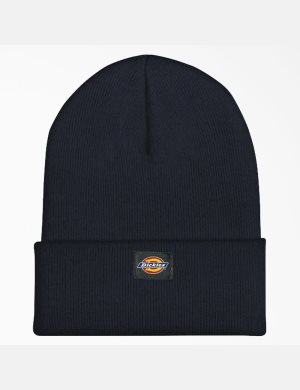 Dickies Cuffed Knit Azul Marino | TJKHNB698