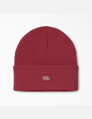 Dickies Cuffed Knit Rojos | QTNZVG463