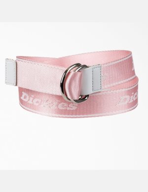 Dickies D-Ring Logo Print Web Rosas | MOYQKS795