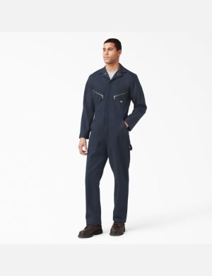 Dickies Deluxe Blended Long Sleeve Azul Marino | ZVRTQL107