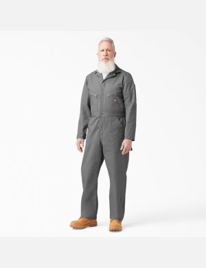 Dickies Deluxe Blended Long Sleeve Grises | JRLZOU451