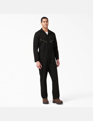 Dickies Deluxe Blended Long Sleeve Negros | GYKOPB692