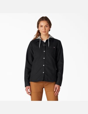 Dickies Duck Encapuchado Negros | YZQMDR085