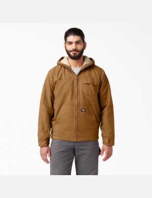 Dickies Duck High Pile Fleece Forro Marrom | DUXJQK047