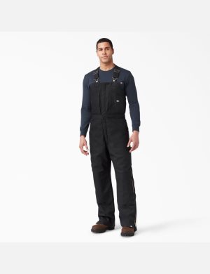 Dickies Duck Insulated Bib Negros | KPJGBA784