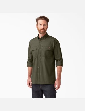 Dickies DuraTech Ranger Ripstop Verdes | YFTPEU046
