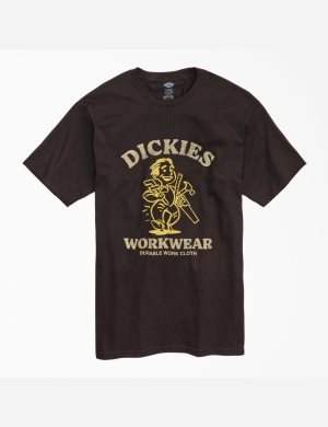 Dickies Durable Trabajo Cloth Estampados Negros | DBTAXR408