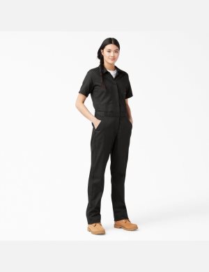 Dickies FLEX Cooling Corta Sleeve Negros | NAKDRW340