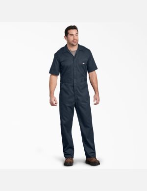 Dickies FLEX Corta Sleeve Azul Marino | ZYADBS124