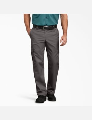 Dickies FLEX Regular Fit Directo Leg Grises | QPBDTZ564