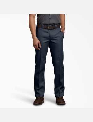 Dickies FLEX Slim Fit Directo Leg Azul Marino | FLVURX704