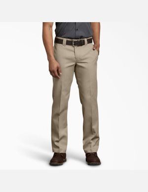Dickies FLEX Slim Fit Directo Leg Marrom | XEHTRI250