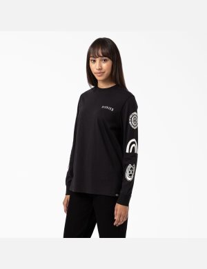Dickies Falkville T-Shirt Negros | HDEYRG341
