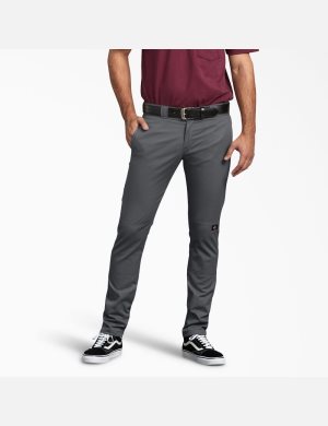 Dickies Flaco Fit Directo Leg Grises | CVJXUO640