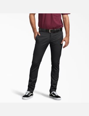 Dickies Flaco Fit Directo Leg Negros | TJUNOE536