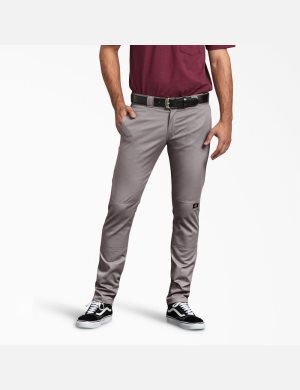 Dickies Flaco Fit Directo Leg Plateados | OFQJVD830