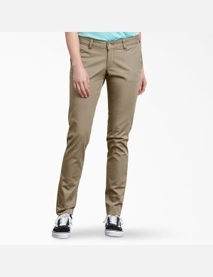 Dickies Flaco Fit Pants Marrom | VIKJZL395