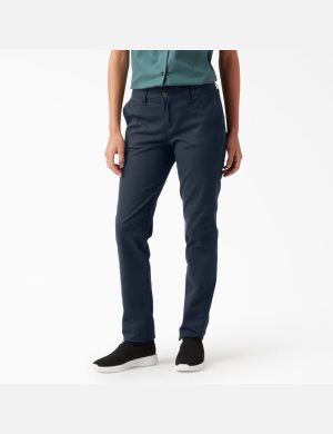 Dickies Flaco Twill Azul Marino | KVCXUT341